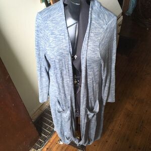 Lularoe heathered Sarah Lightweight sweater duster/coat